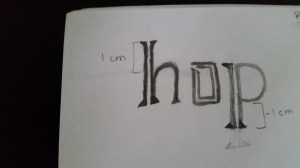 alphabet design by Evan Matthews