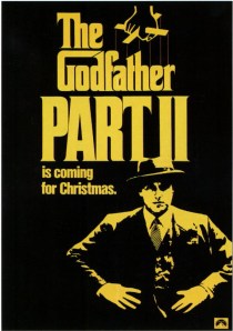The Godfather poster from www.moviepostershop.com