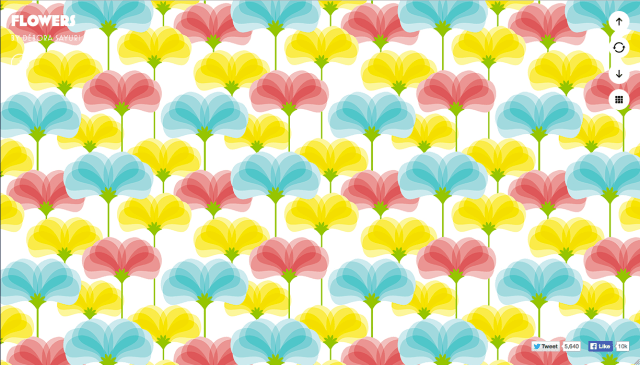 http://thepatternlibrary.com/#flowers