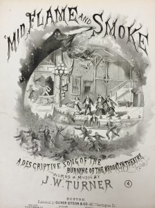 Mid Flame and Smoke - J.W. Turner