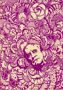 Artist: Luis Alves This piece is part of his second installment of sketchbook collections. One of four pieces. Retrieved from: http://cargocollective.com/urban-myth/sketchbook-drawings-part-II