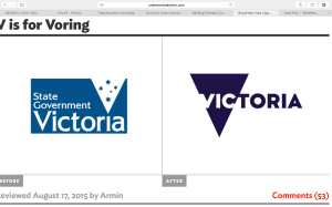http://www.underconsideration.com/brandnew/archives/new_logo_and_identity_for_victoria_by_designworks_australia.php Made for the Victoria State in Australia