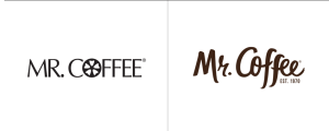 Mr. Coffee by Blacktop Creative. The coffee maker company wanted to appeal to a younger consumer base, therefore they changed their logo