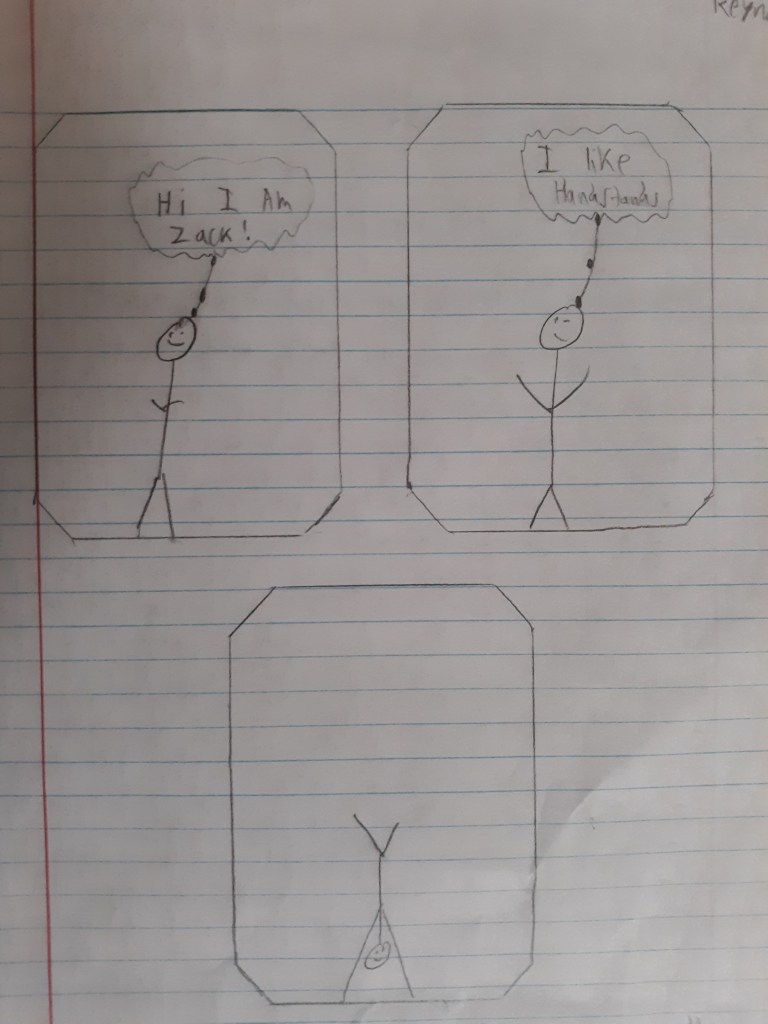 Hand drawn comic 2020